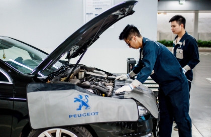 Lịch bảo dưỡng định kỳ và chi phí của Peugeot
